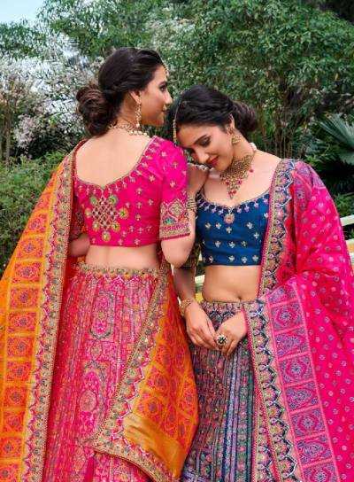 Design 4600 Series by Tathastu Pure Silk Wedding Lehenga Choli 